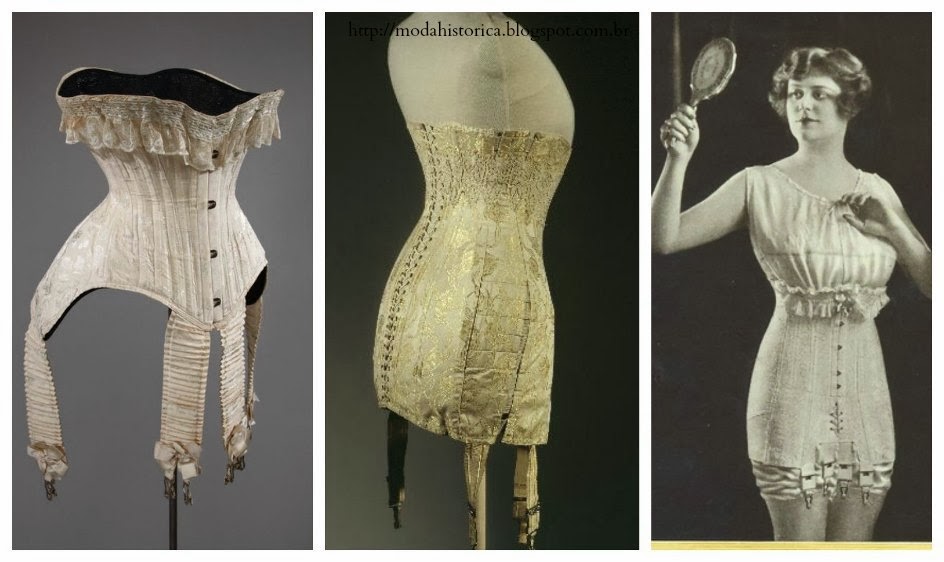 História da Moda.: Uma breve história dos corsets, seus mitos e  controvérsias.