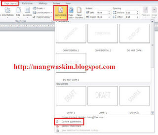 cara membuat frame microsoft word