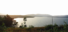 lake and hills scenery