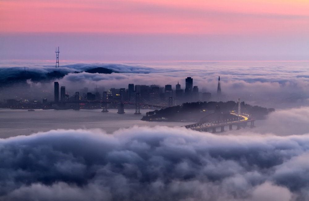 The 100 best photographs ever taken without photoshop - A ghost town, San Francisco, USA