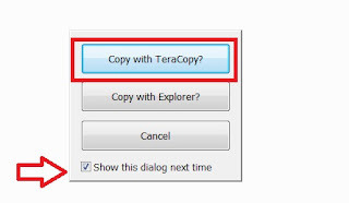 Download and install teracopy