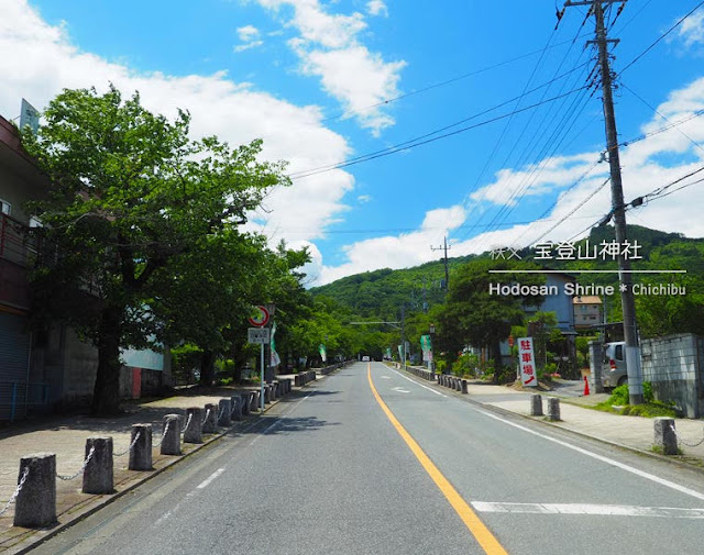 秩父 宝登山神社 参道