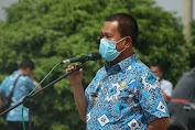 Antisipasi Pandemi Covid-19, Pemerintah Kabupaten Labuhan batu Selatan Instruksikan Penyemprotan di Lingkungan Kerja