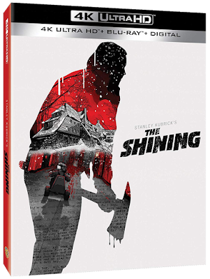 Cover art for Warner Bros.' 4K Ultra HD Blu-ray of Stanley Kubrick's THE SHINING!