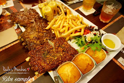 Ribs sampler - MorganField's at Star Vista - Paulin's Munchies