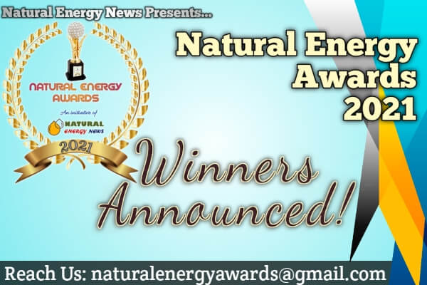 Winners of Natural Energy Awards 2021 announced