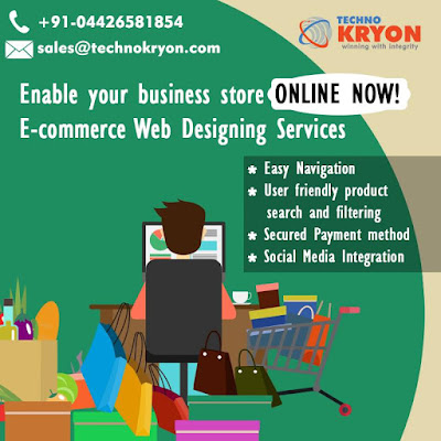 E-commerce Website development company - Techno Kryon