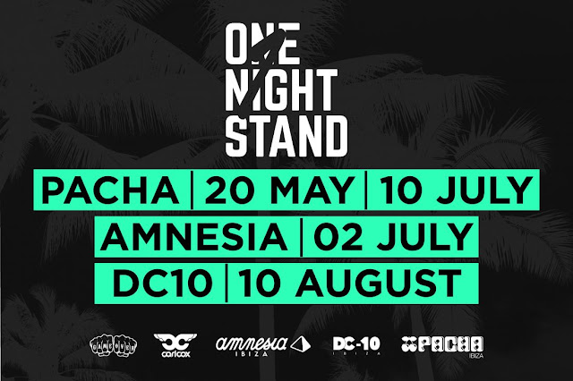 one night stand, ibiza, carl cox, pacha ibiza, pacha, amnesia ibiza, amnesia, dc10 ibiza, dc10