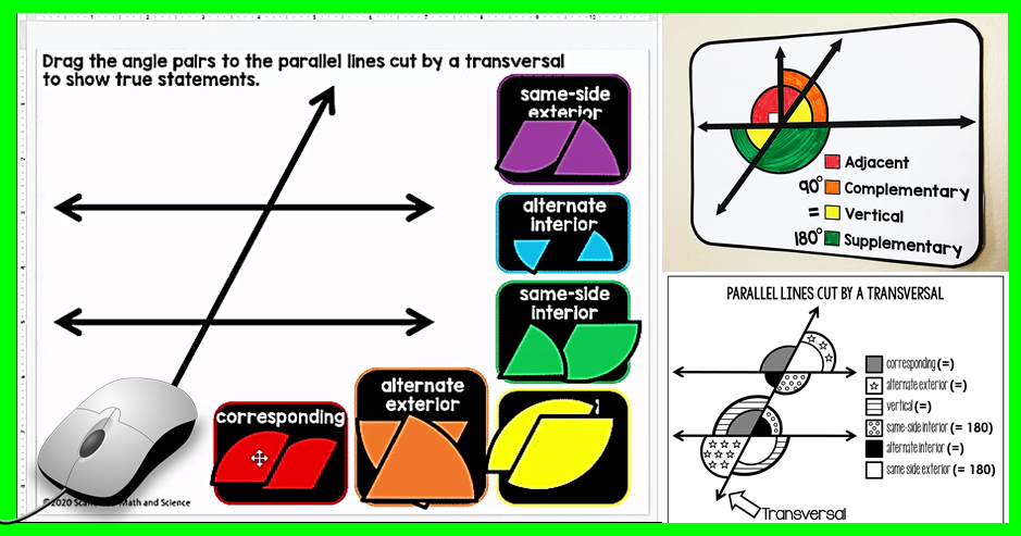 Scaffolded Math and Science: Print and Digital Angle Pairs ...