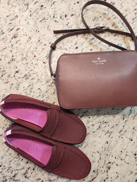 Kate Spade Burgundy Crossbody | Rothy's Drivers