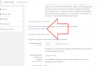 uji konfigurasi email keluar