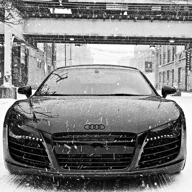 Snow Audi R8 Wallpaper Engine