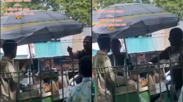 Wadaw! Diduga Tak Mau Bayar, Oknum Polisi Kasih Pukul Pedagang Cilok