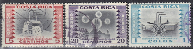 Costa Rica - 1954 - National industries