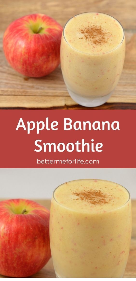 Apple Banana Smoothie