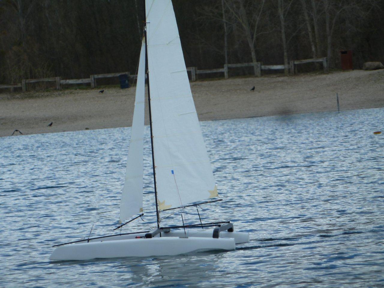 multicoques rc catamaran radio commande