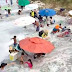 Imagens impressionantes- Mar invade a Praia do Forte em Cabo Frio 