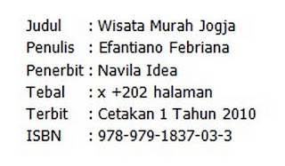 Resensi Buku Non Fiksi, Wisata Murah di Yogyakarta