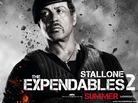 The Expendables 2 powerpoint background 12