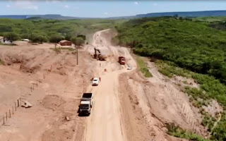 Extremo Sul do Ceará recebe mais investimentos em infraestrutura com obras na CE-390 entre Jardim e Penaforte