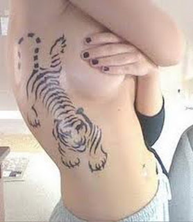 Intact Tiger Tattoo
