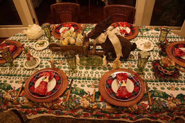 Easter Tablescape