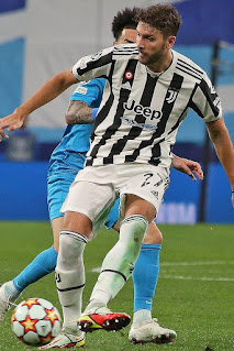 Manuel Locatelli, now with Juventus, won his first Italy caps at Sassuolo