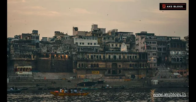 Ghats of Varanasi Along Ganges