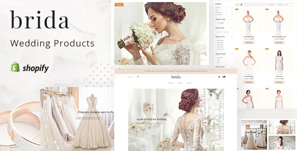 Best Wedding Fashion & Bridal Shop Shopify Theme