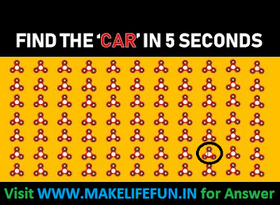 Find the car in this image in 05 seconds it's challenge ?