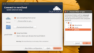 ownCloud Client 1.7.0 selective sync