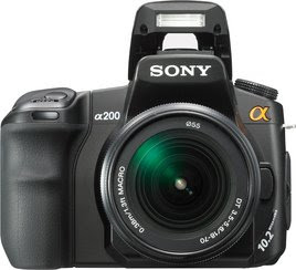 Sony Alpha A200 Digital SLR Camera