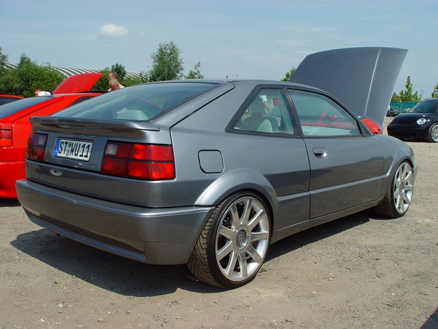 Sascha Bleser s alter Corrado VR6 Turbo um 1741 Eingestellt von WOBRider