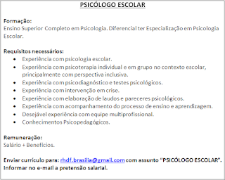 Psicólogo Escolar