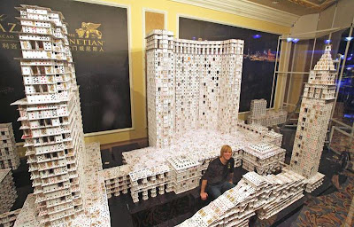 World's Tallest House of Cards