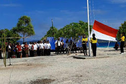 Kibarkan Merah Putih di Nukaha, Petrus Fatlolon Beri Harapan Bagi Maluku