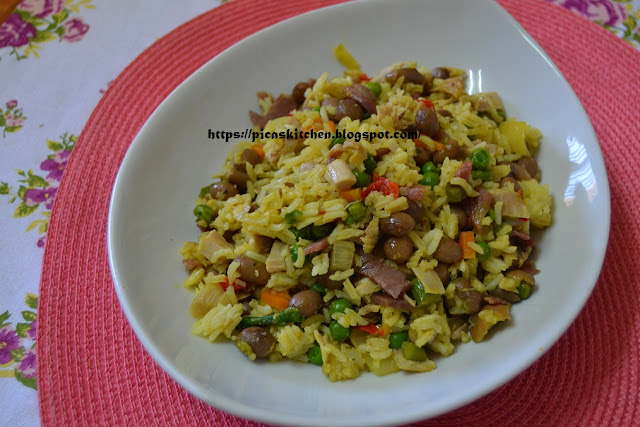 ARROZ LOCO CON AROMA HINDÚ