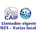 13 Llamados vigentes CAIF - Abril 2023 - Varias localidades