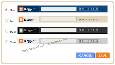 Blogspot navbar image