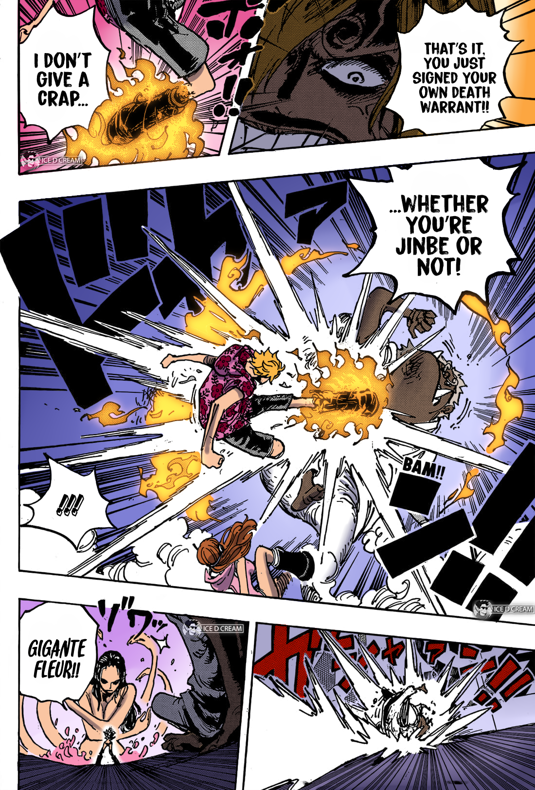 One Piece Chapter 1065 The Six Faces Of Vegapunk Colored Full