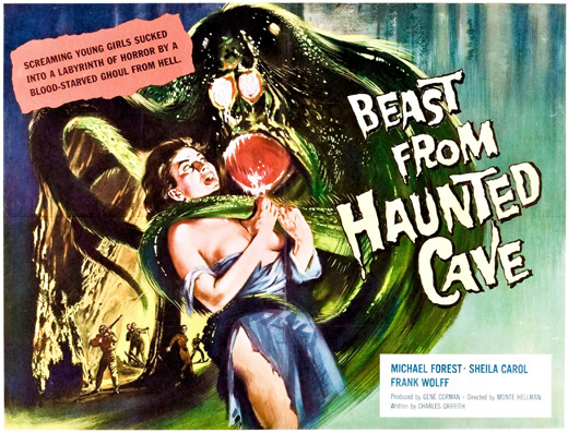 Poster - Beast from Haunted Cave, 1959