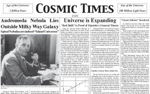 Cosmic Times 1929