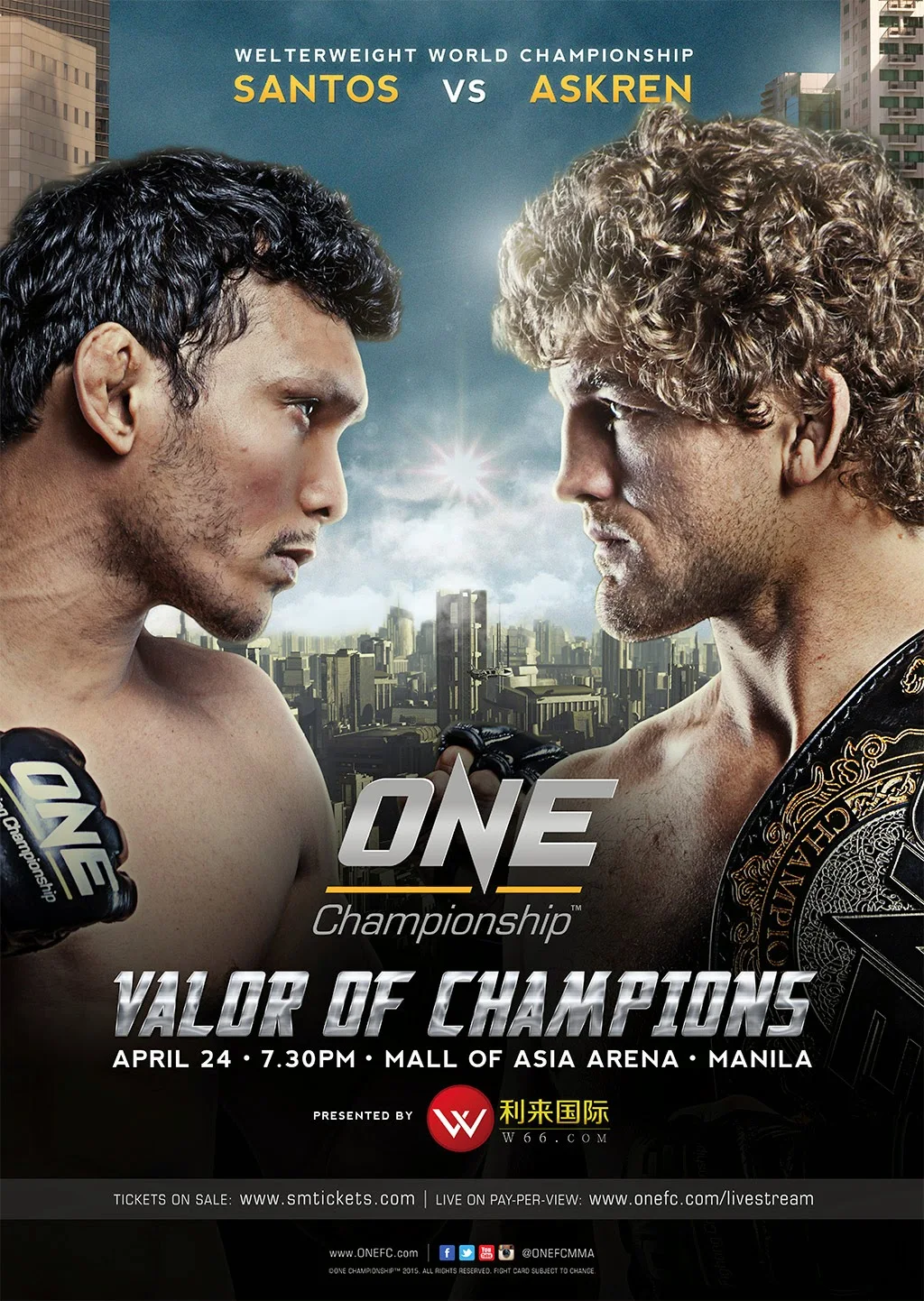 One FC - Askren vs. Santos, Benteuno.com