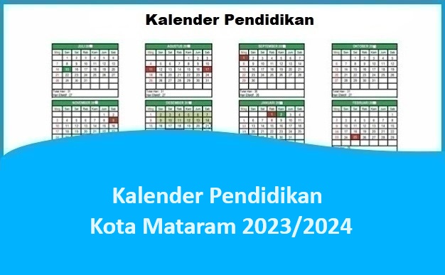 Kalender Pendidikan Kota Mataram 2023/2024