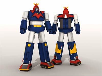 Voltes V Papercraft