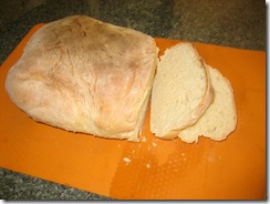 breadmaking - cooked loaf