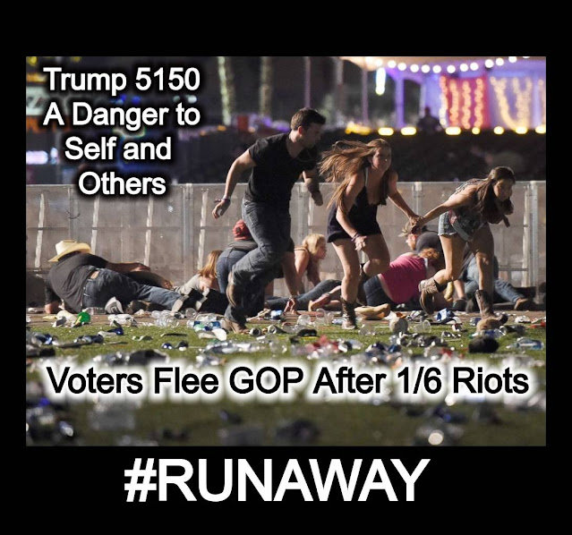 #RUNAWAY meme - Trump 5150 - gvan42 purple64ets