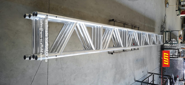 450 alloy beam for scaffolding construction Wellmade lattice girder aluminum beams