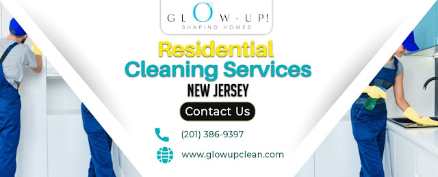 Make your house appearance presentable through a standard residential cleaning service. Glow up clean is a cleaning service provider that offers excellent residential cleaning services New Jersey for their clients. We have expert cleaners with quality cleaning supplies that will help in the standard cleaning of your house. We ensure a trustworthy cleaning service for your house in affordable packages.