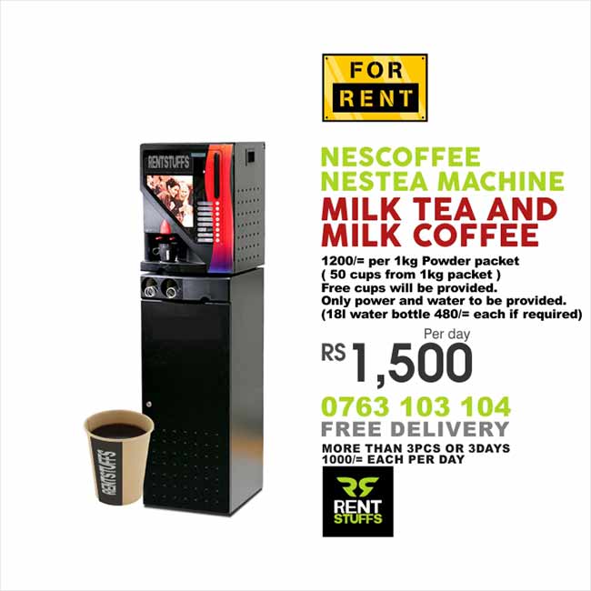 Nescafe Machine for Rent Sri Lanka.